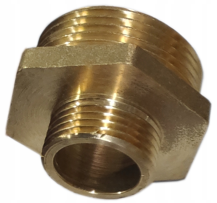 

Nypel Redukcyjny Mosiężny 1"X1/2"