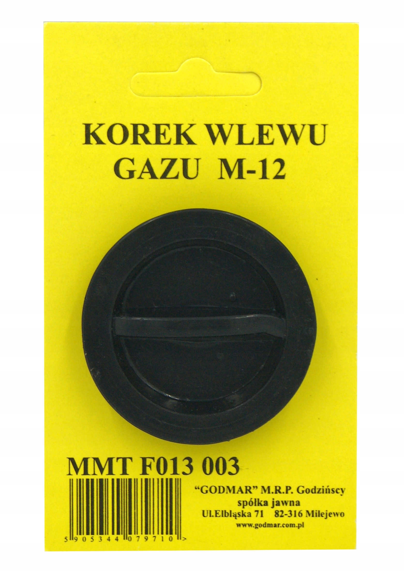 

Godmar Korek Wlewu Gazu M-12 Lpg M 12