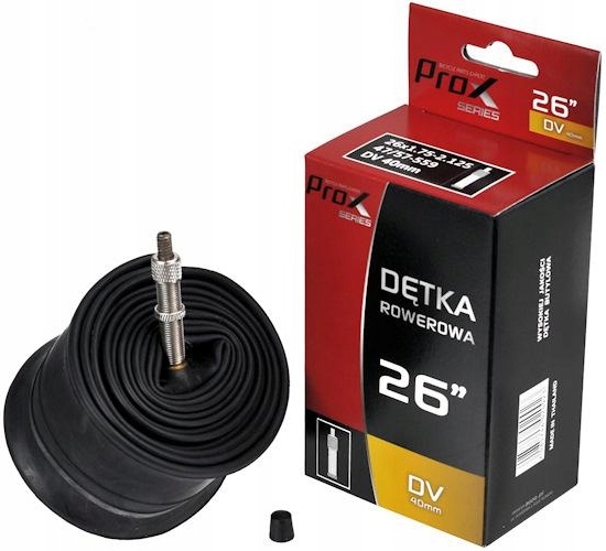 

Dętka ProX 26x1.75-2.125 DV 40mm dunlop rowerowy