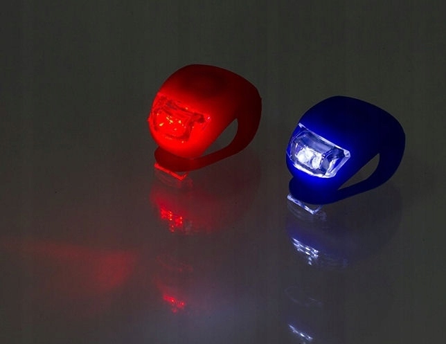 LAMPKI ROWEROWE DIODA LED ROWER PRZÓD TYŁ ZESTAW EAN (GTIN) 5907443452593