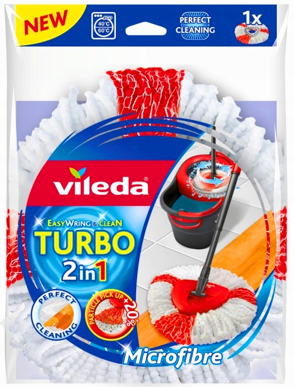 

Wkład do Mopa Vileda Easy Wring Clean Turbo 2w1