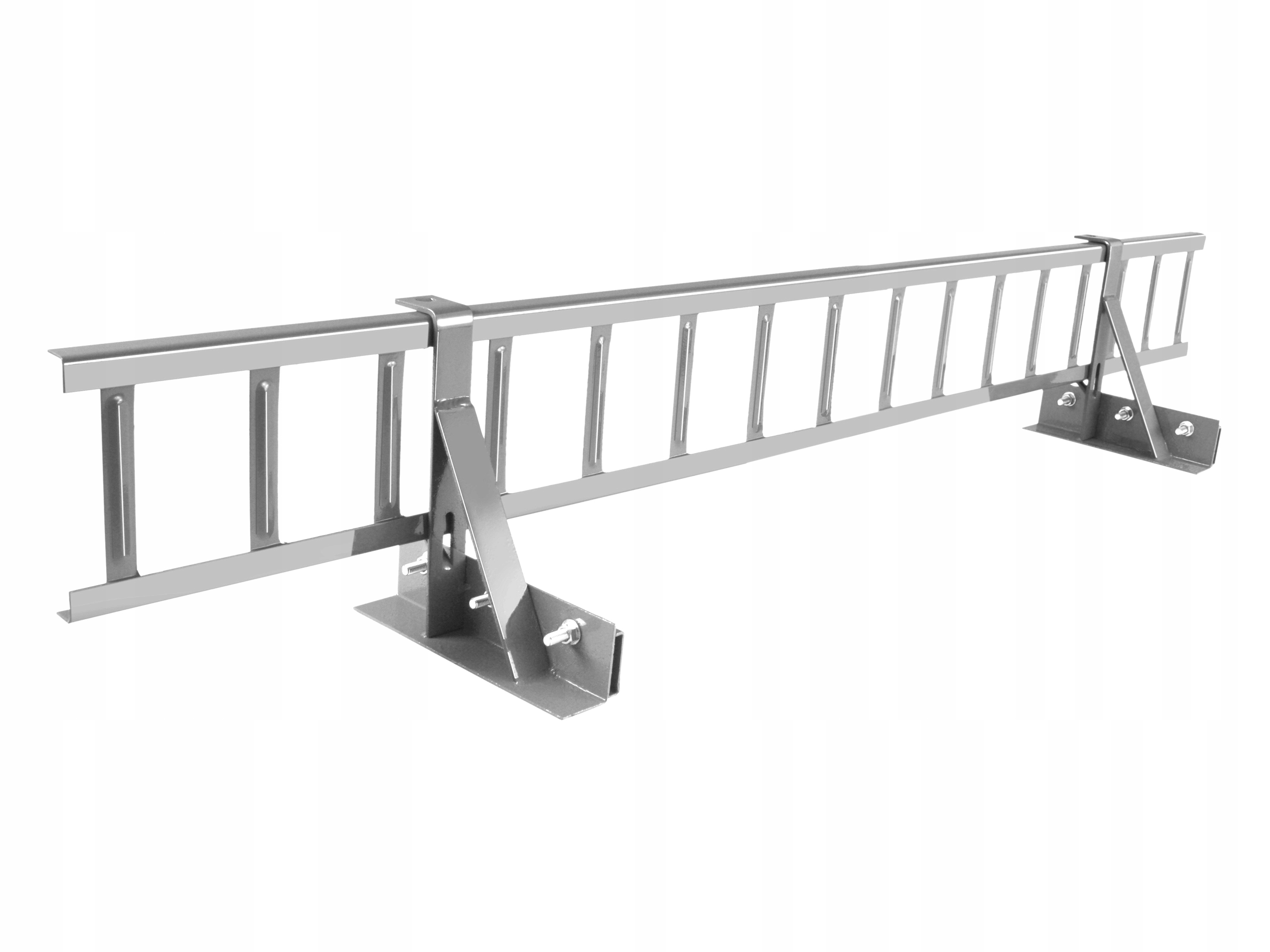 Kompletny płotek ocynk na rąbek stojący śniegowy