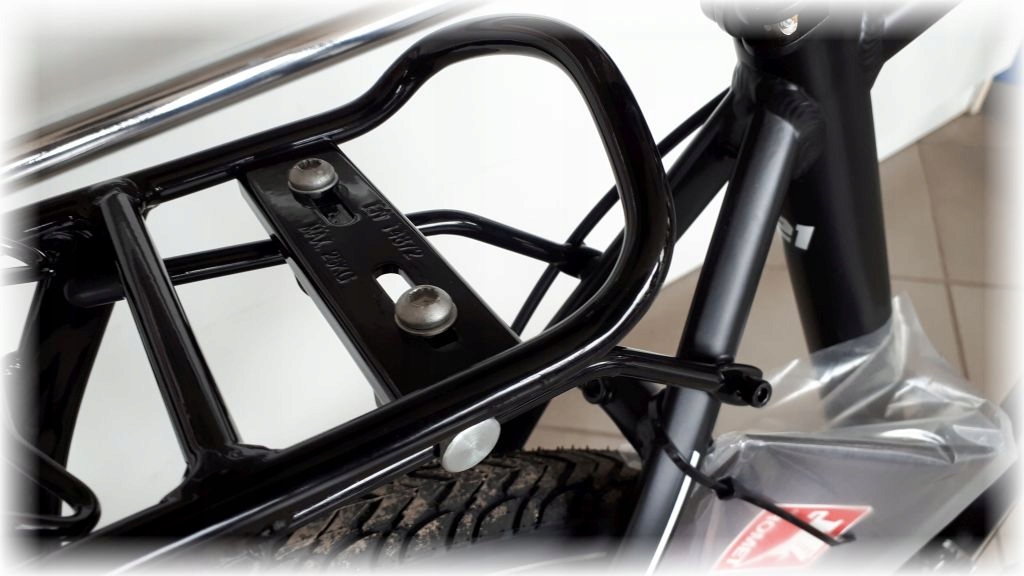 BAGAŻNIK rowerowy HAMULCE TARCZOWE aluminiowy Model inny