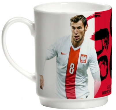 PORCELANOWY KUBEK KUBKI GOOL GRZEGORZ KRYCHOWIAK