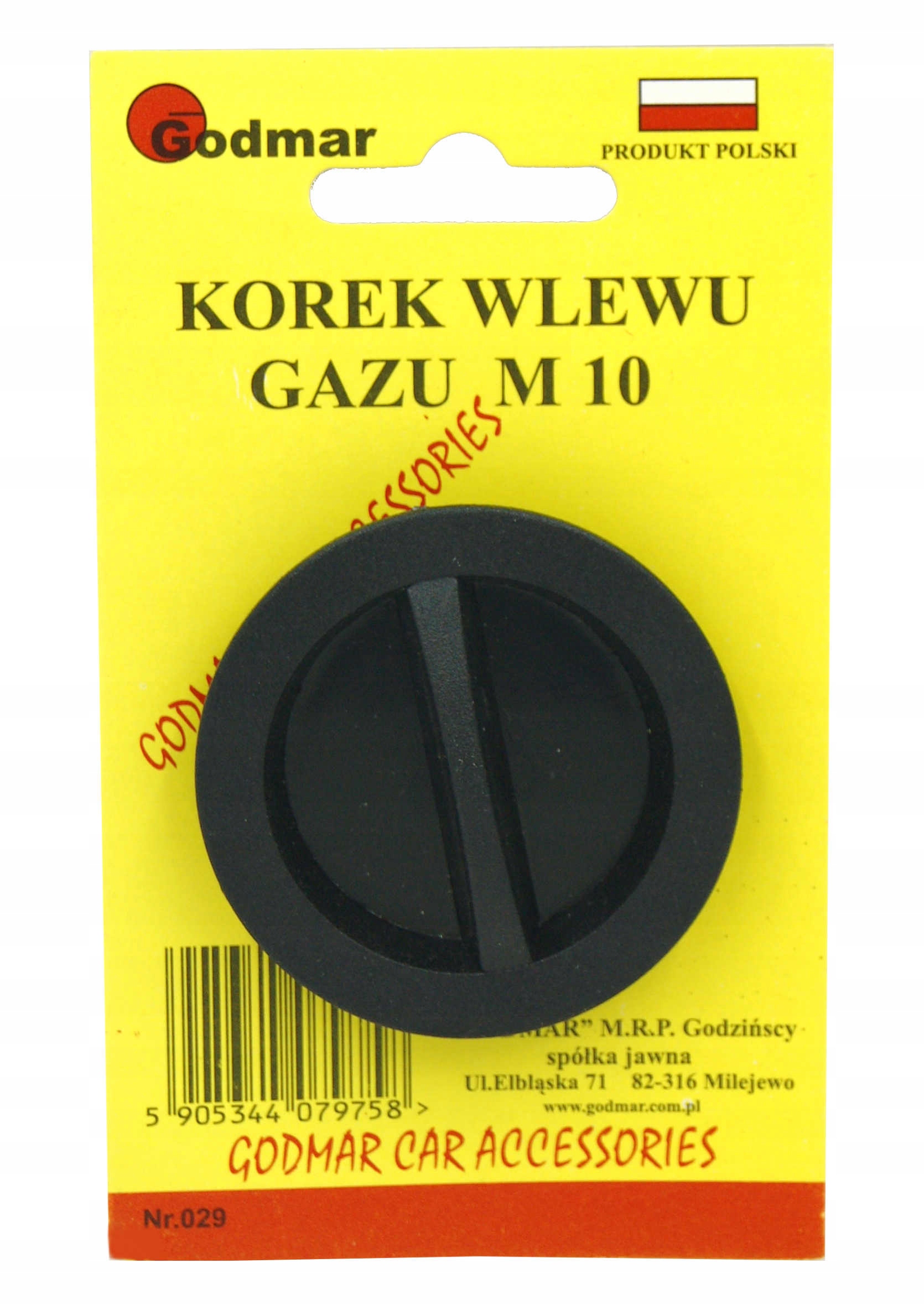 

Godmar Korek Wlewu Gazu M-10 Lpg M 10