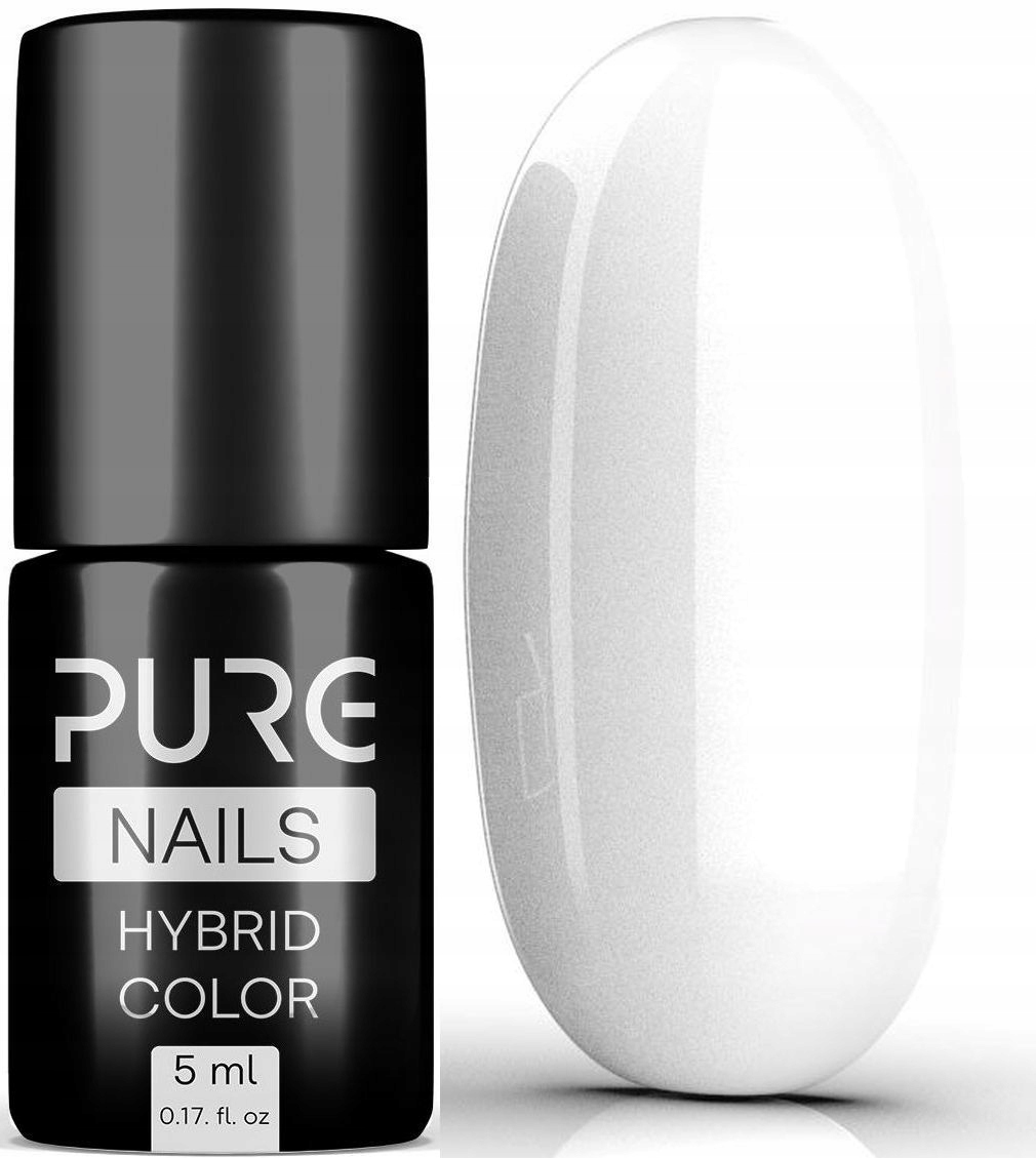

Pure Nails Hybrid Lakier Hybrydowy 001 Biały