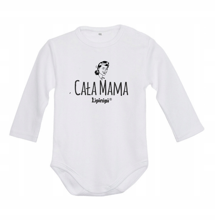 

Body Niemowlęce Dziecięce Cała Mama Rozmiar 56 cm