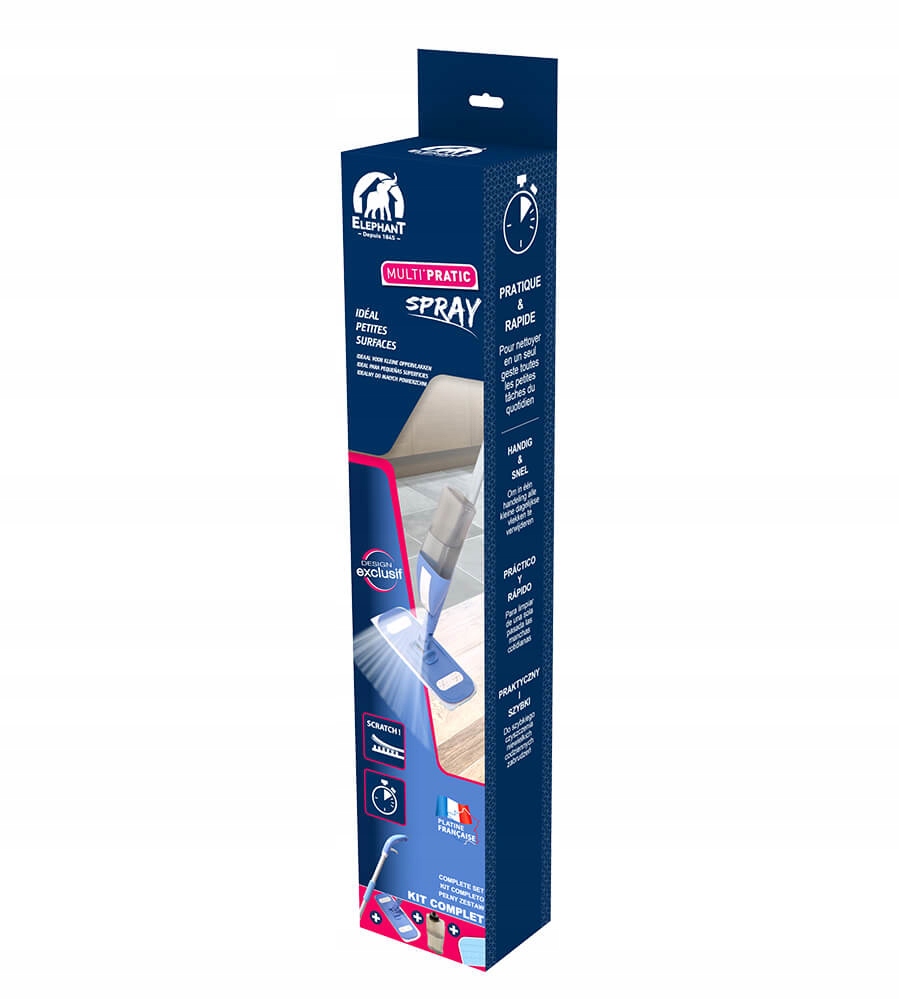 

Elephant spray mop płaski mikrofibra Multi'pratic