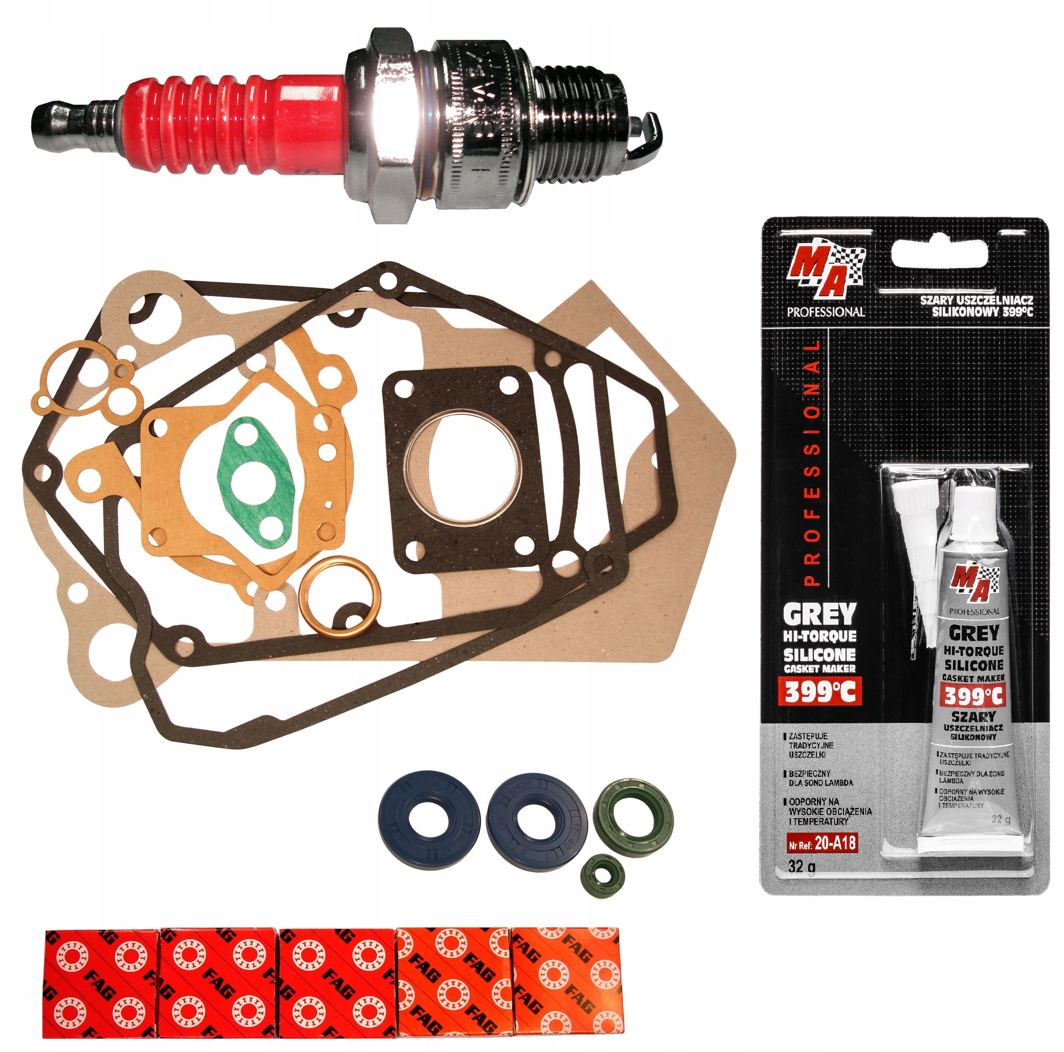 ROMET OGAR 205 MOTORYNKA KADET LOZYSKA USZCZELKI