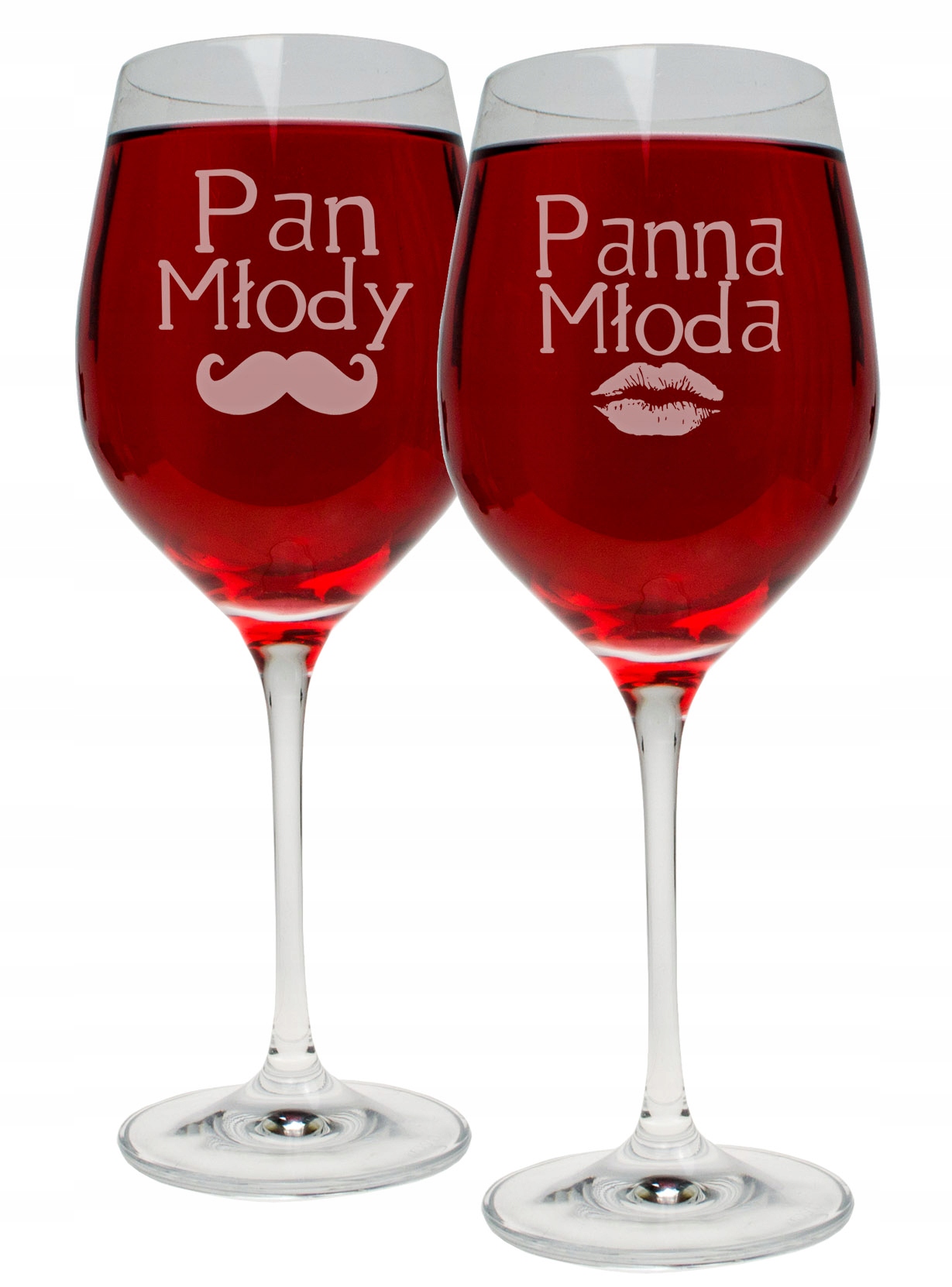 

Dwa Duże Kieliszki Do Wina Ślubny Pamiątka