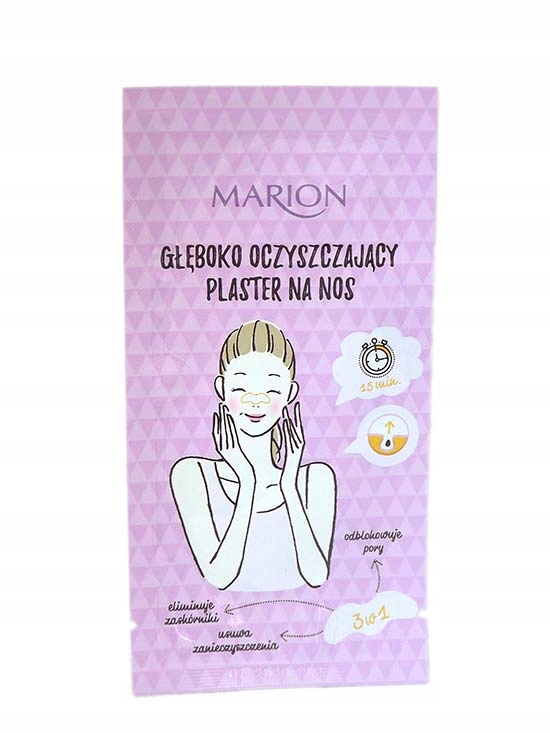 

Marion Głęboko Oczyszczający Plaster Na Nos