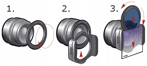 Адаптер pierścień 52mm Cokin M-SIZE zamiennik P452 Модель COKIN-52