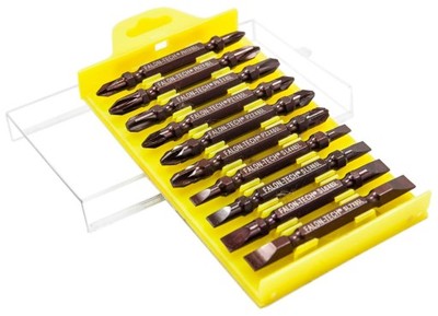 ZESTAW BITY WKRĘTARKI WIERTARKI 65MM PODWÓJNE PH2