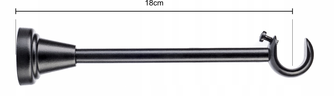 WSPORNIK 19 MM POJEDYNCZY OTWARTY KARNISZE METAL Marka Voppi