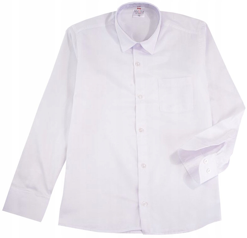 KOSZULA WIZYTOWA ELEGANCKA BIAŁA 10 lat J140a Marka Inna marka