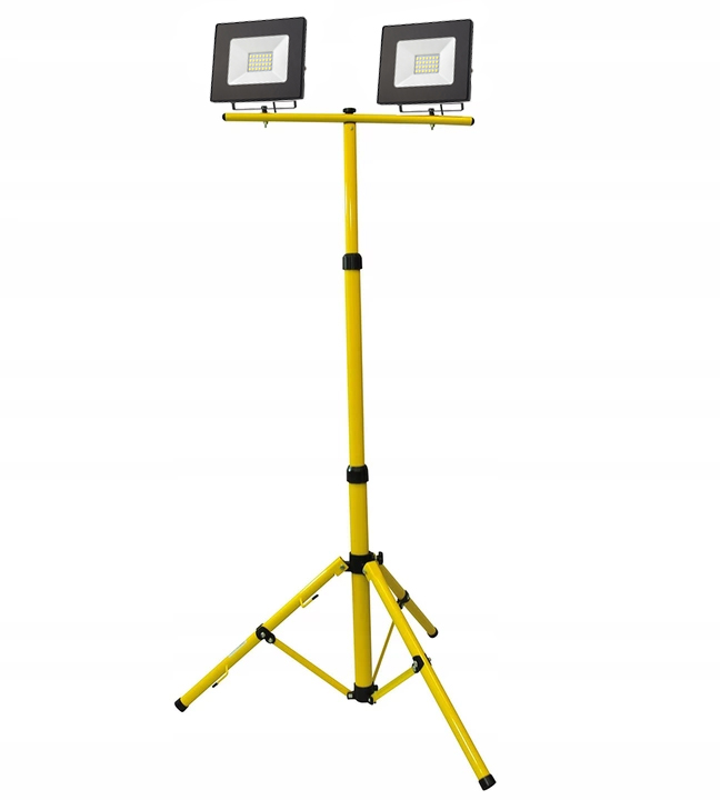 Светодиодный прожектор галогенный 2x 20W = 40W штатив стенд