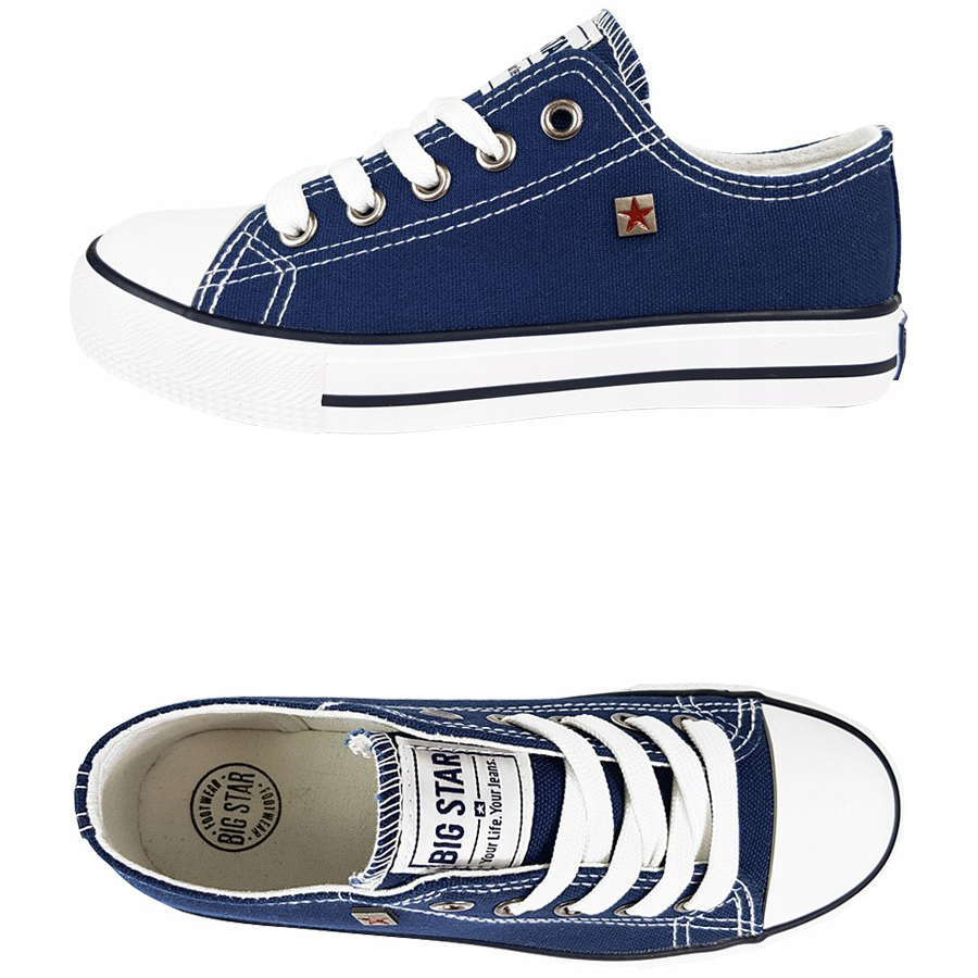 

Trampki granatowe dziecięce Big Star FF374202 34