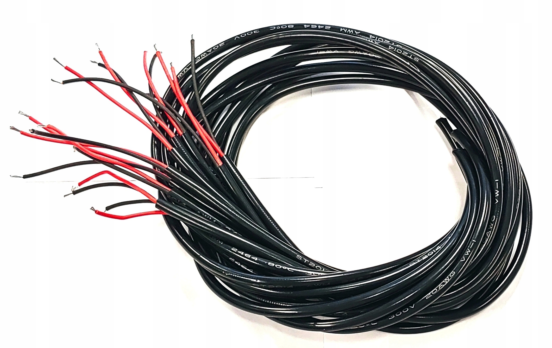 

Kabel przewód DC zasilający okrągły 50cm kpl/10szt