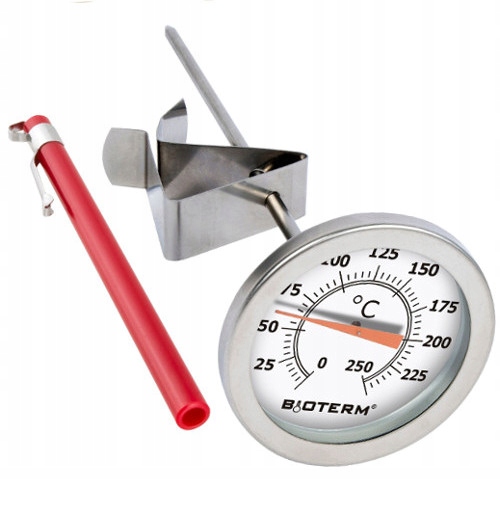 TERMOMETR DUŻY DO PIECZENIA I GOTOWANIA Z KLIPSEM