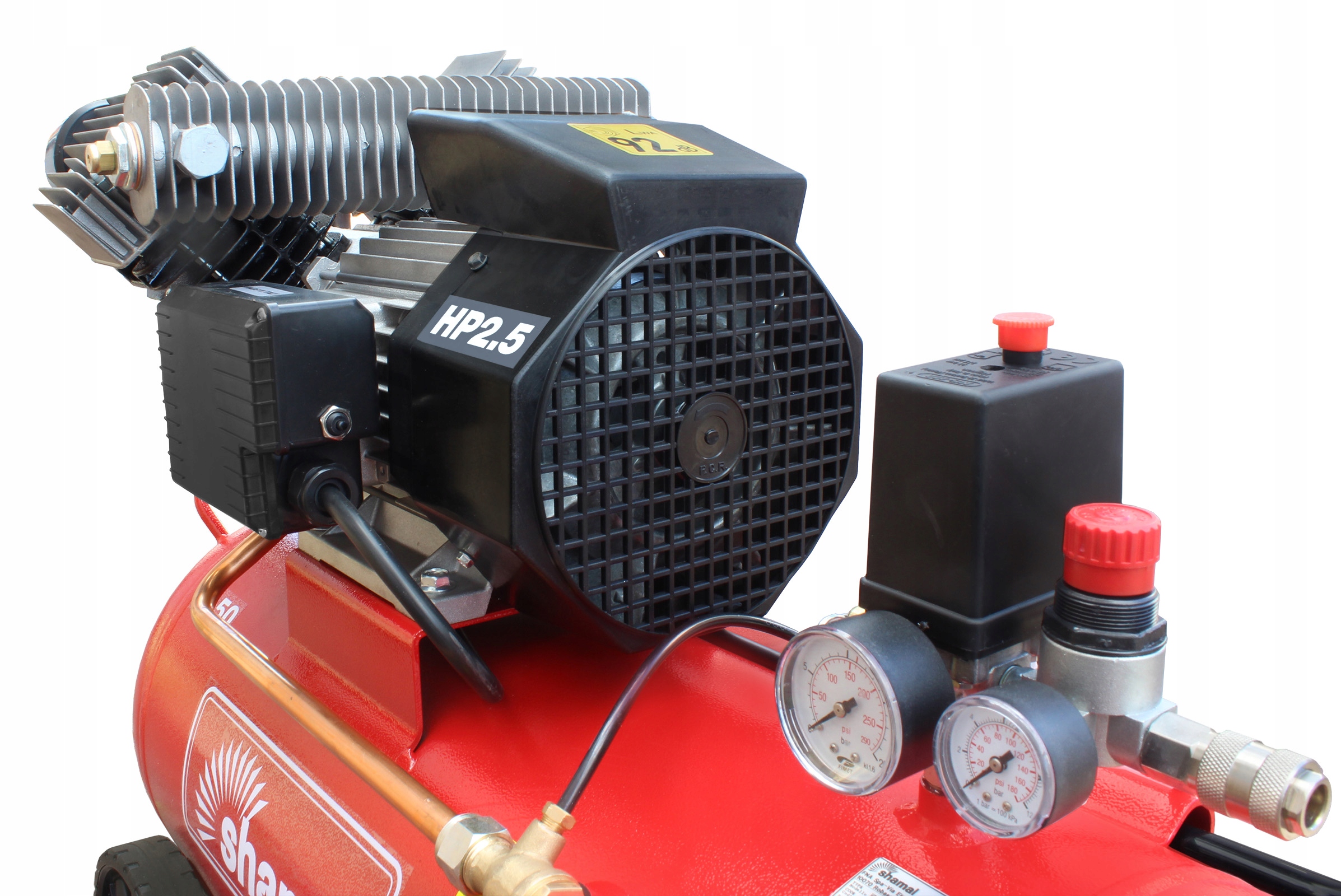 KOMPRESOR SHAMAL HD65DV SPRĘŻARKA TŁOKOWA 330l/50 Kod producenta K1035