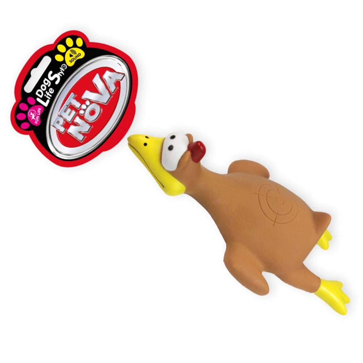 

Pet Nova Kura w locie 26cm zabawka piszcząca