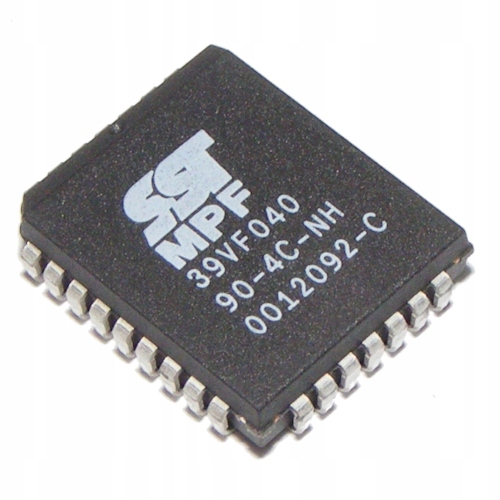 

Pamięć flash 4Mbit SST39VF040-90 F040 PLCC-32 Sst