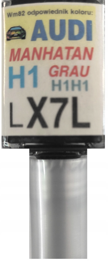 AUDI LX7L H1H1 MANHATANGRAU LAKIER ZAPRAWKA DO RYS