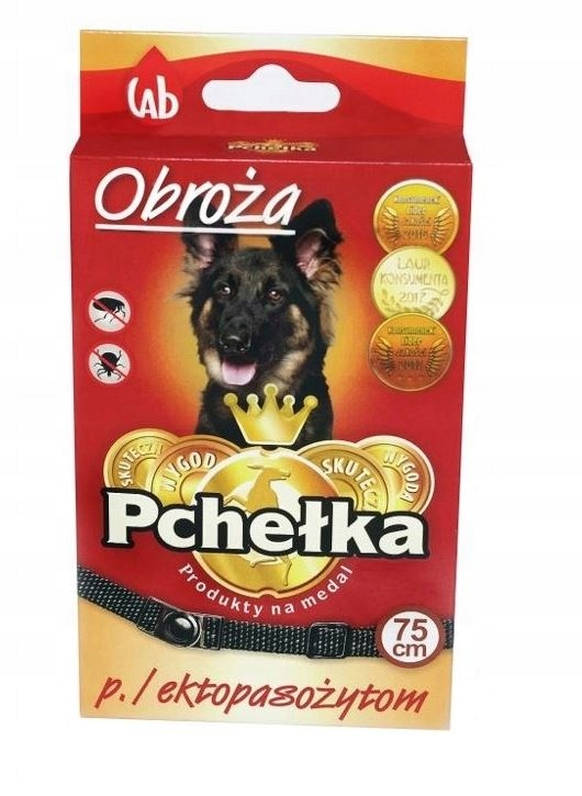 

Pchełka obroża 75 cm pchły kleszcze duży pies