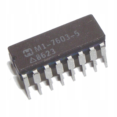 

HM1-7603-5 Pamięć Prom 32x8 Ceramic DIP-16 Harris