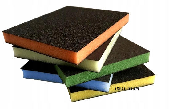 GĄBKA ŚCIERNA 400-600 na SUCHO I MOKRO INDASA 1470 Marka inna