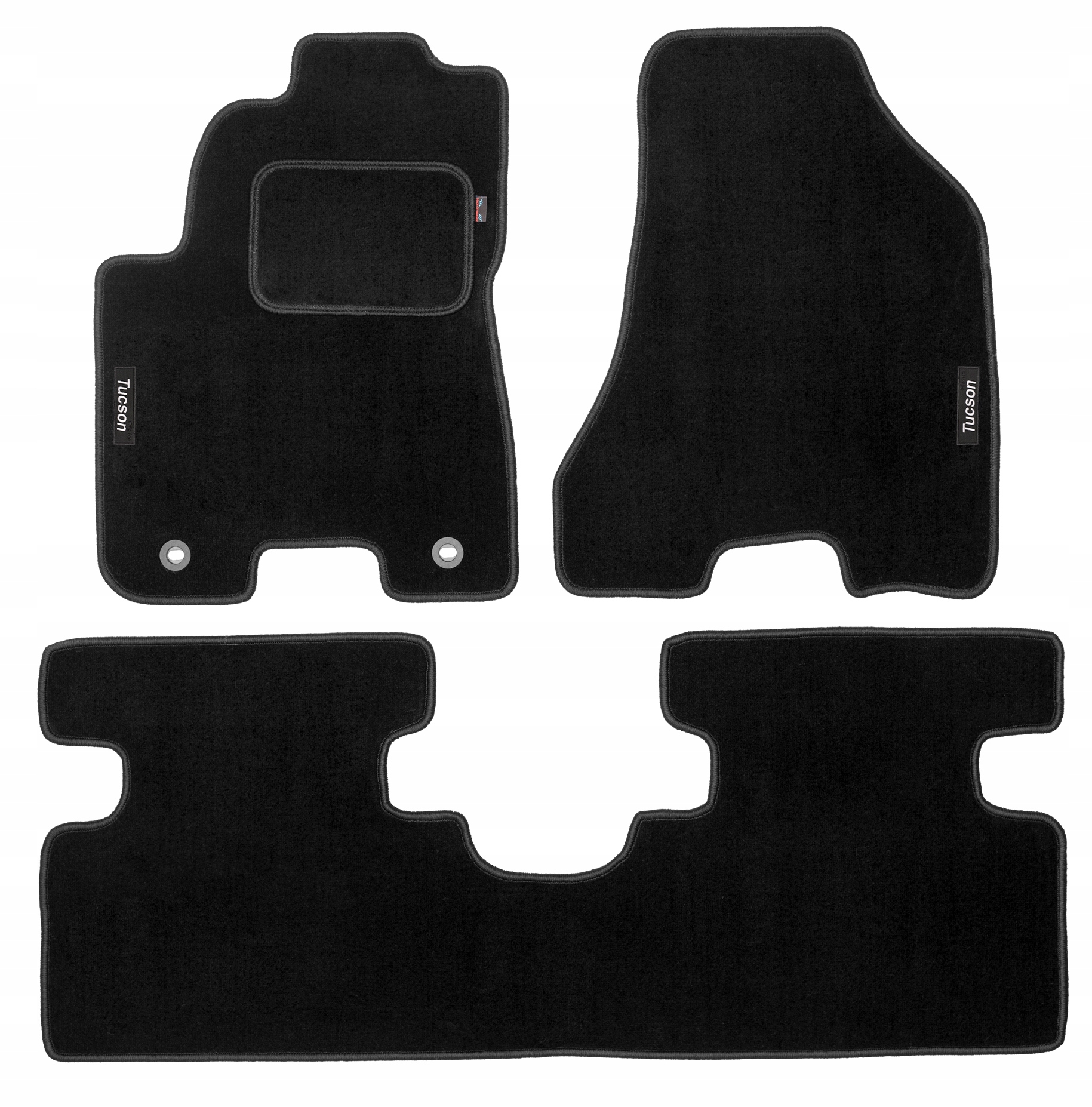 

Hyundai Tucson I 04-10 Dywaniki welurowe Wgrzew