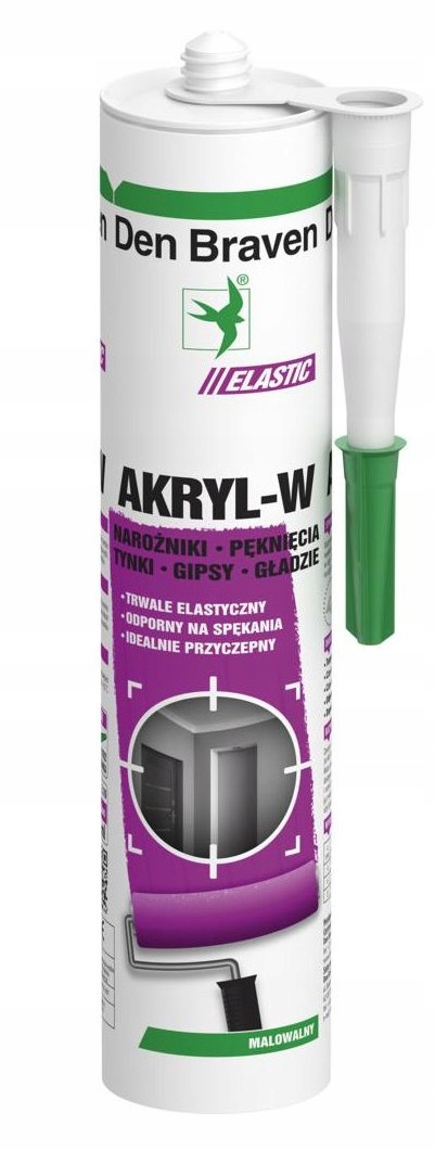

Den Braven Akryl-W akryl Elastyczny 300ml biały