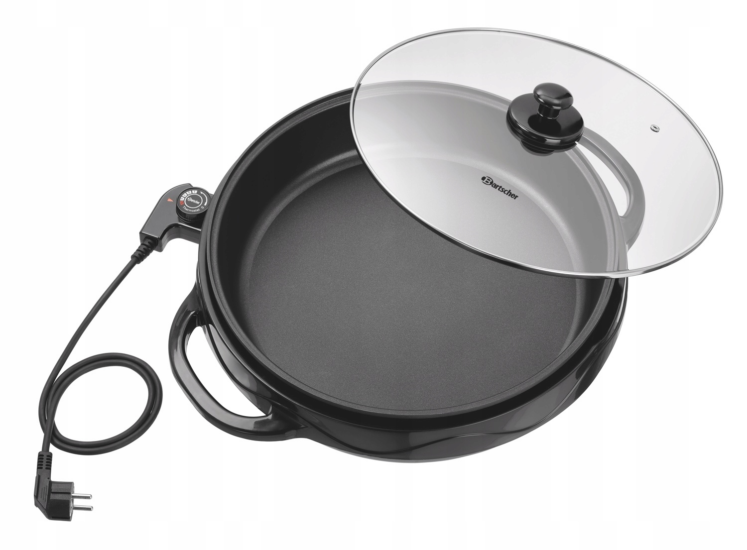 ELEKTRYCZNA PATELNIA GŁEBOKA 37cm 7L + POKRYWKA Marka Bartscher