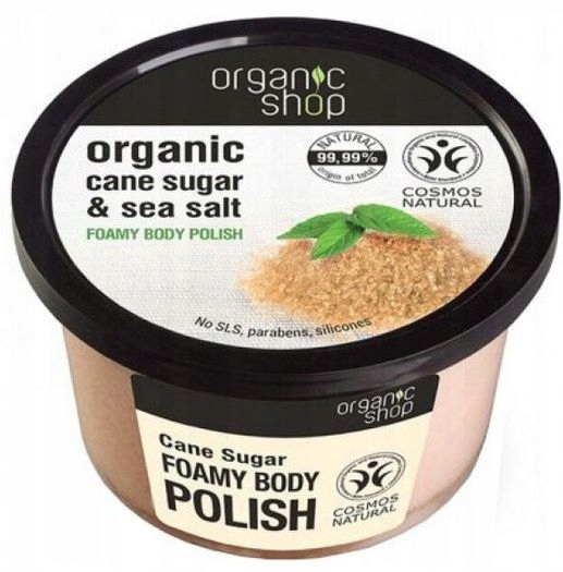 

Organic Shop Cane Sugar&Sea Salt Pianka 250