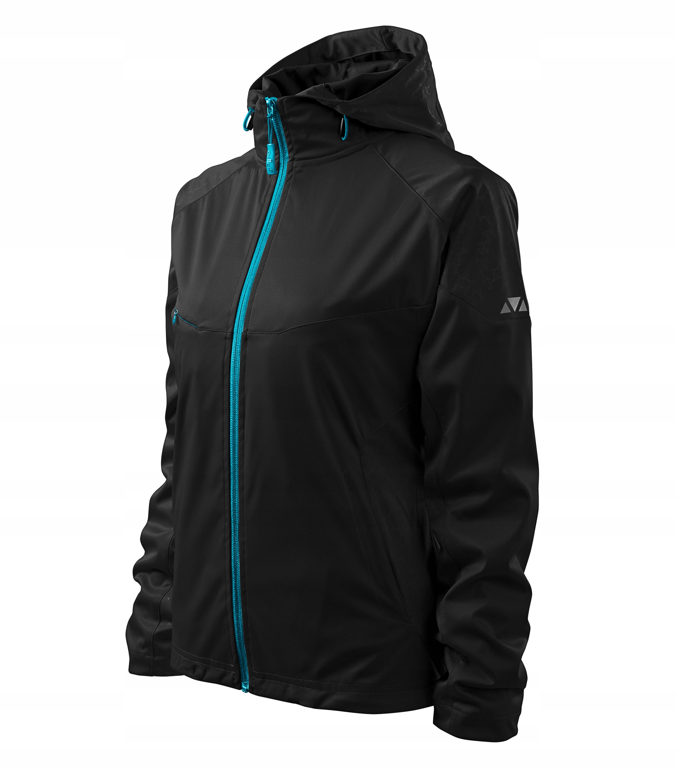 

Softshell kurtka damska, 5 kolorów, czarny, r.L