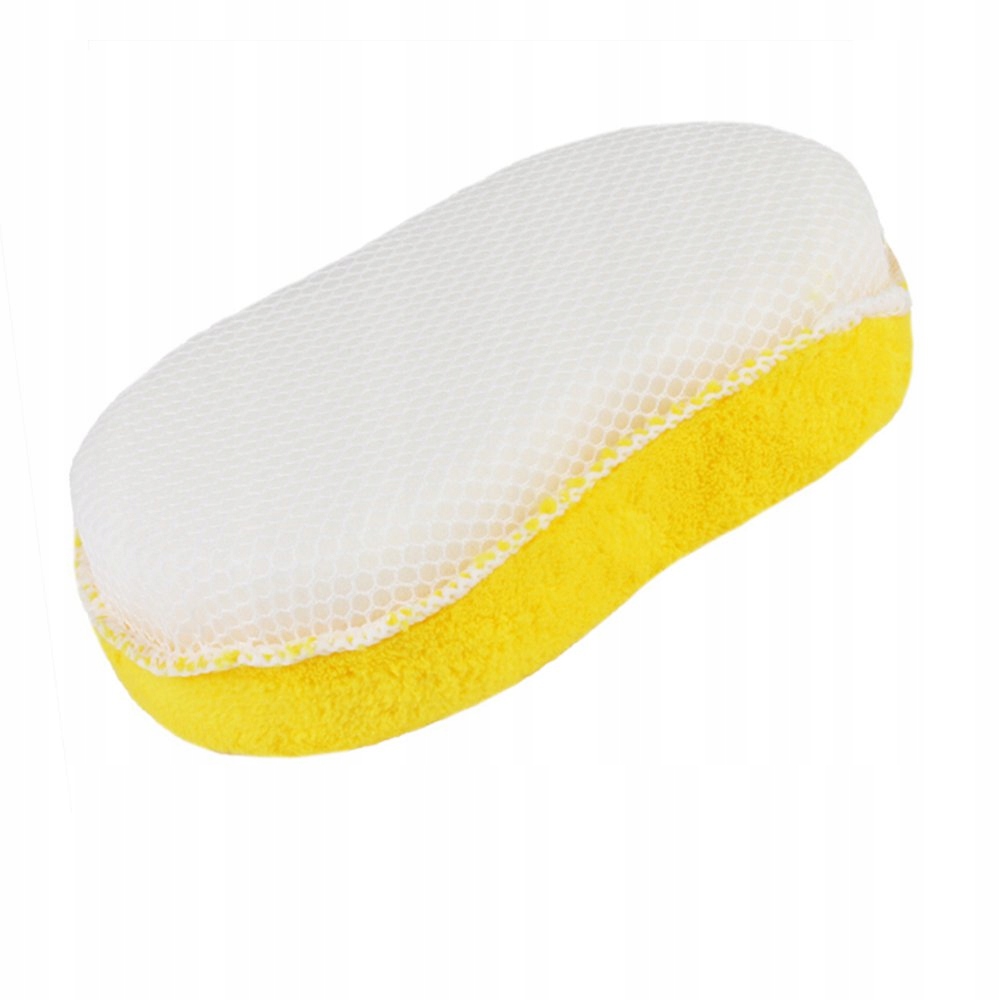 

Gąbka dwustronna mikrofibra siatka 19x11x5 cm