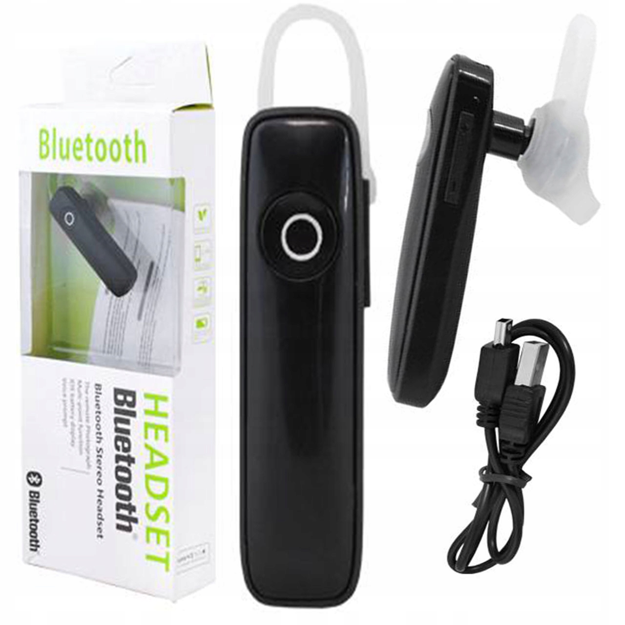 

Słuchawka Bluetooth Douszna Do Ucha Samochodowa