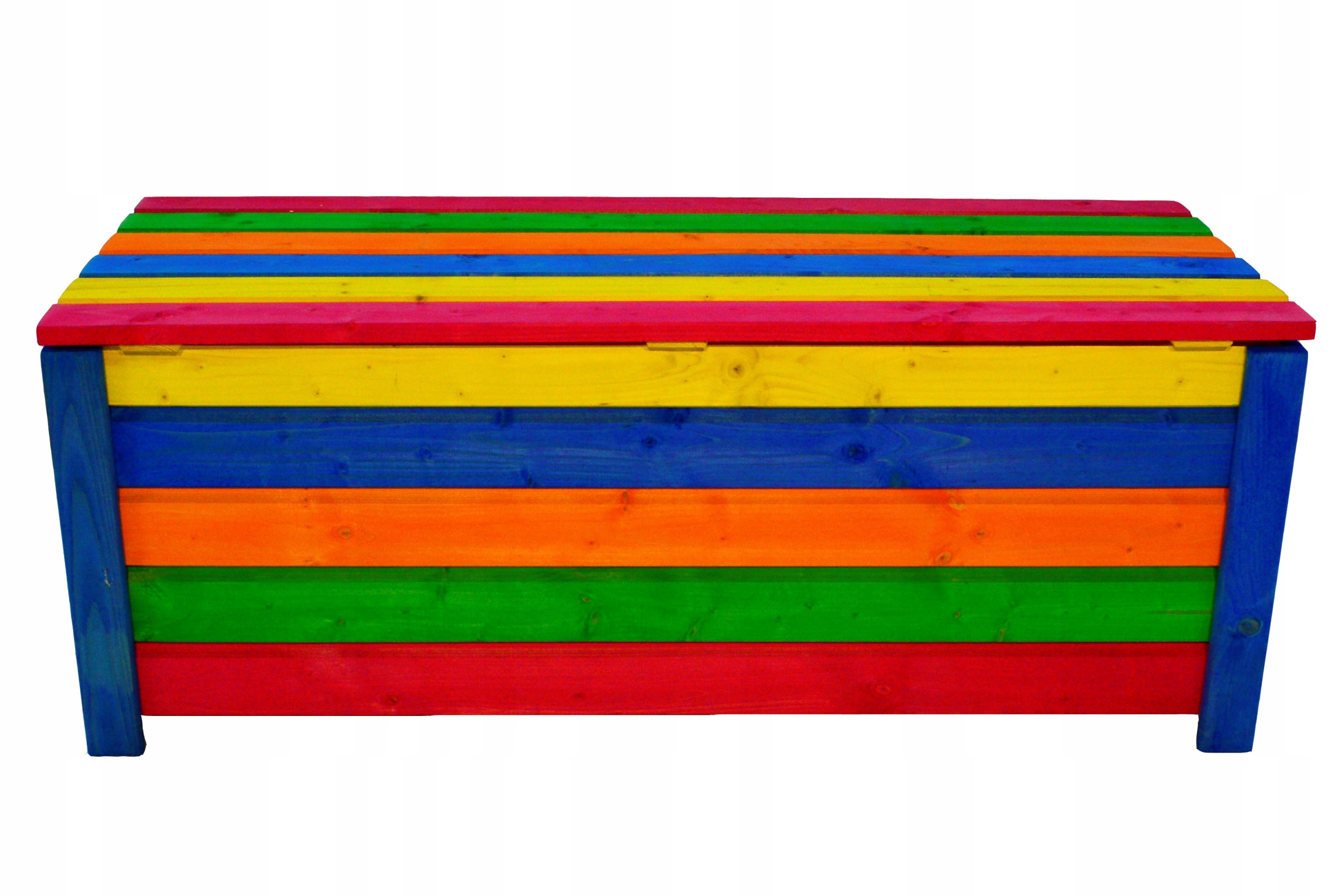 Skrzynia skrzynka drewniana ogrodowa kufer 120 cm