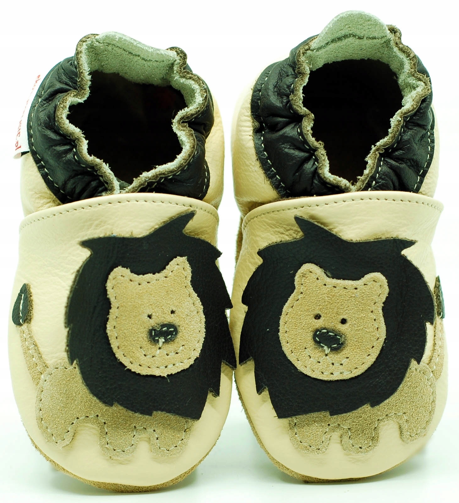 

ekoTuptusie kapcie paputki skórzane roz.23/24