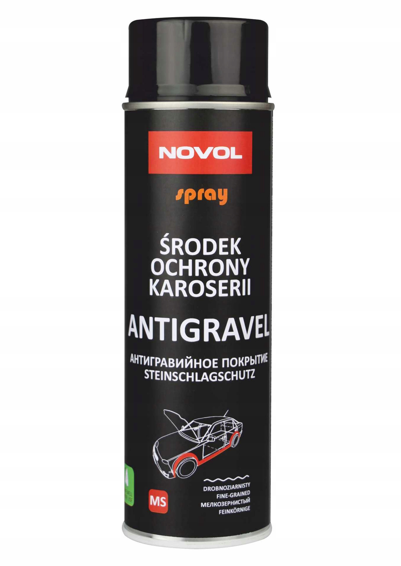 

Novol Baranek Do Karoserii Antigravel Czarny 500ml