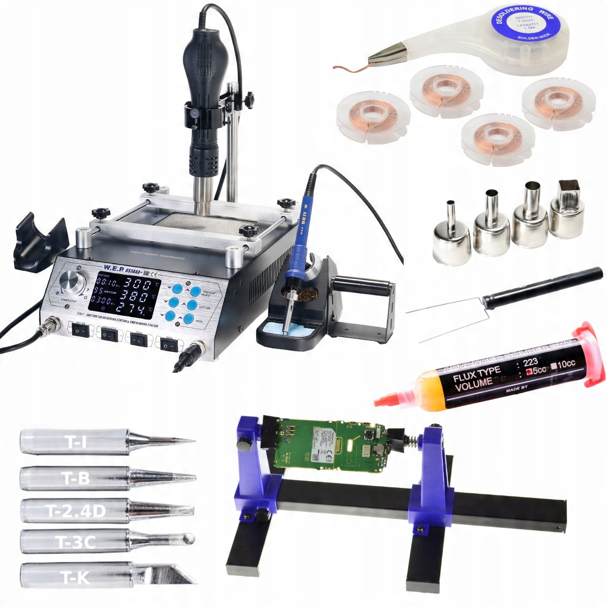 

Stacja Bga Wep 853AAA+ Uchwyt Plecionka Groty Flux
