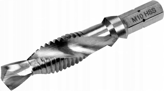 

Yato Gwintownik Wiertło M10 1,5 mm Hex 1/4 Hss
