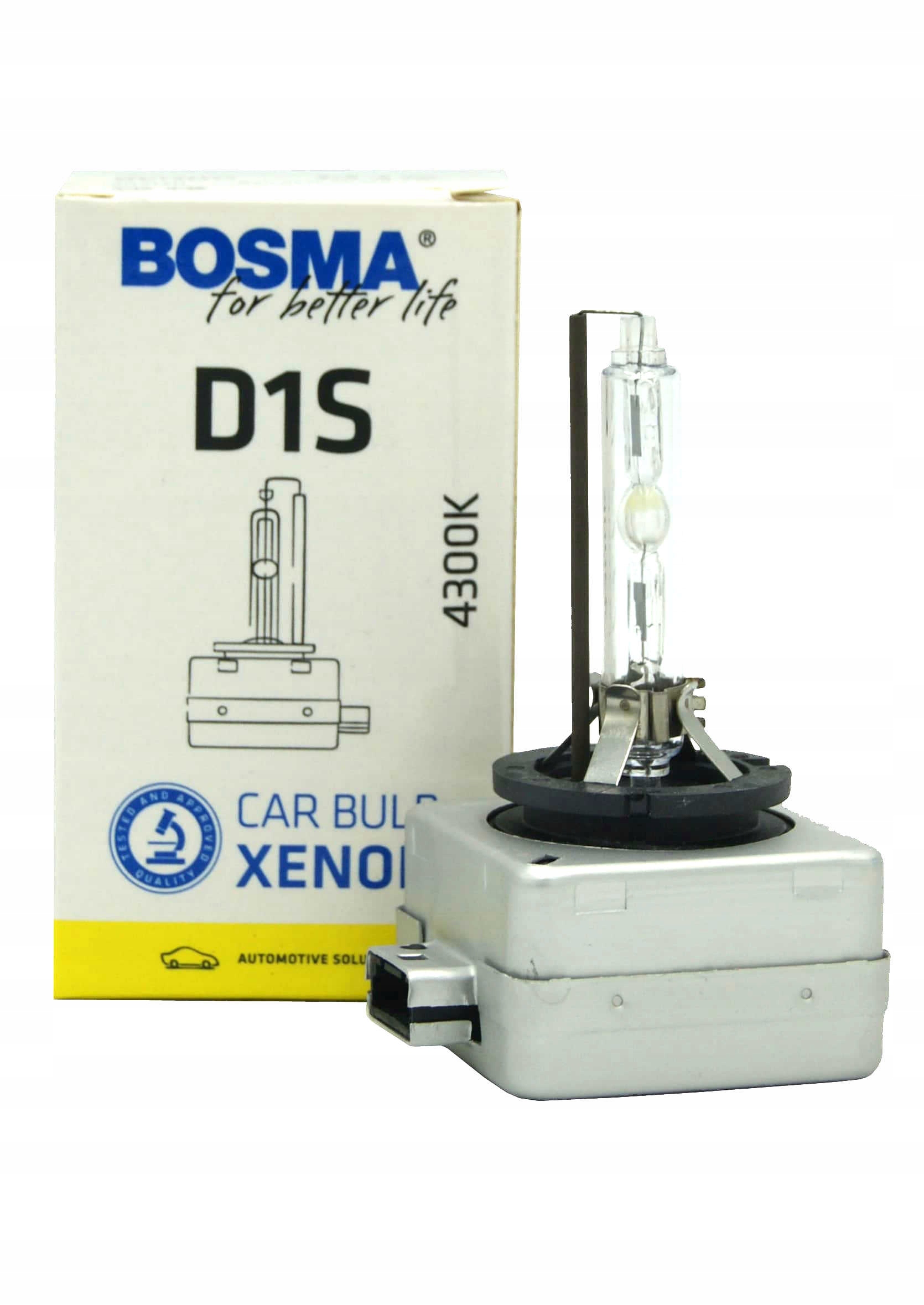 

Żarnik Ksenon Xenon D1S 4300K 35W Bosma 1SZT