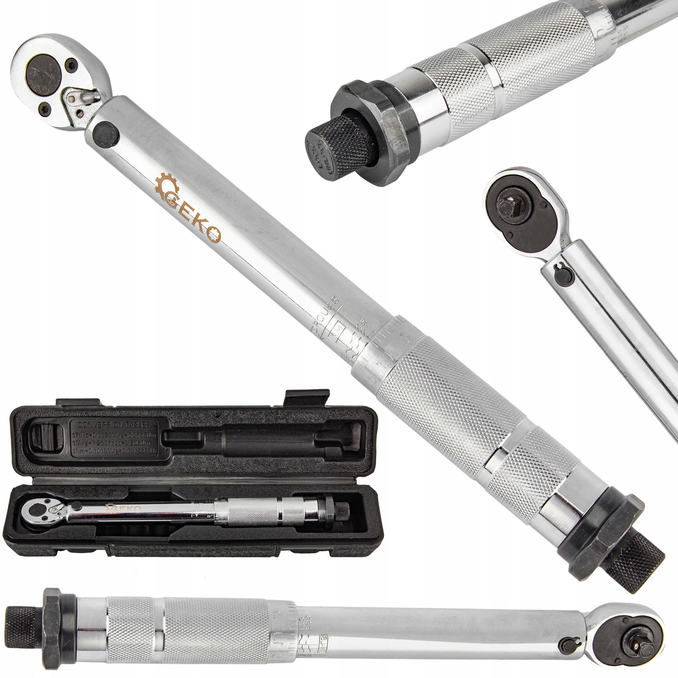 

Klucz Dynamometryczny 1/4" 280 MM 5-25 Nm