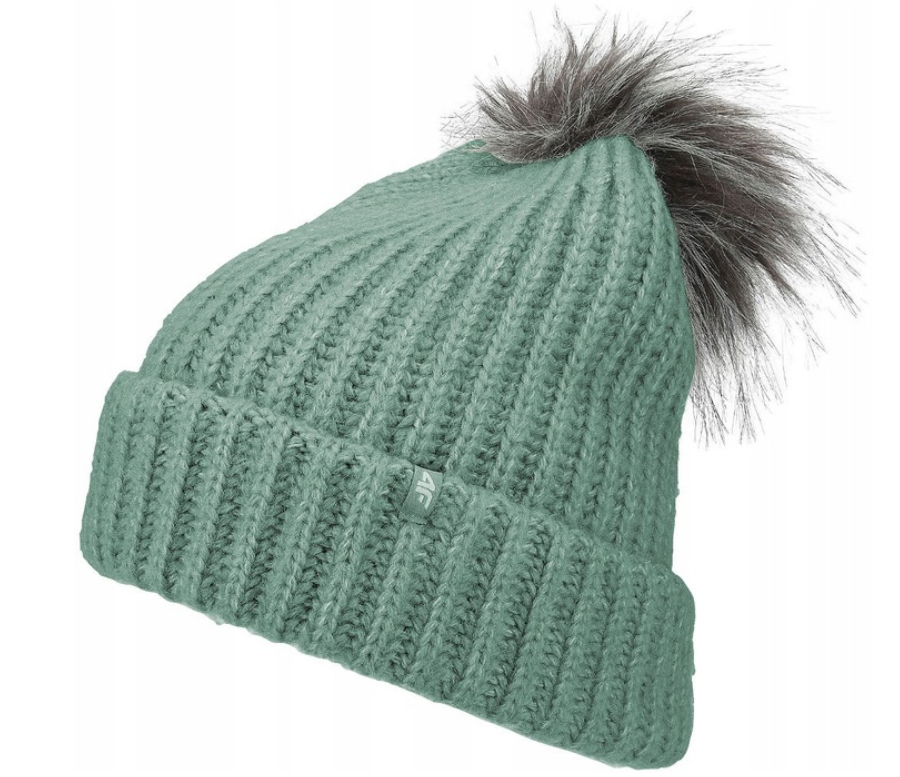 

4F Czapka Damska Z Pomponem Z19 CAD068 > S/m