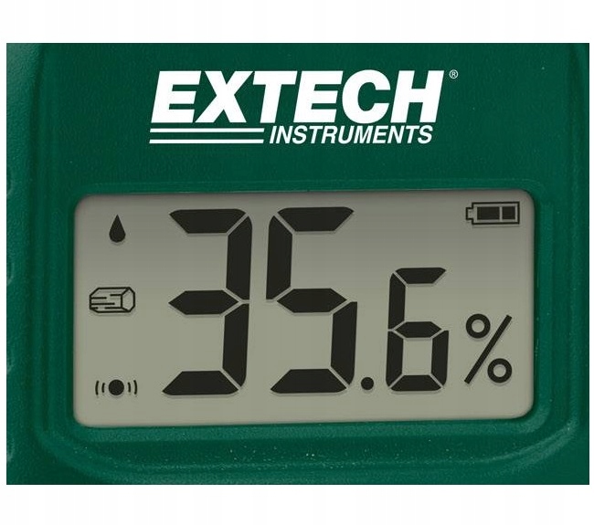 Wilgotnościomierz bezinwazyjny EXTECH USA do drewna betonu tester wilgoci Rodzaj higrometr