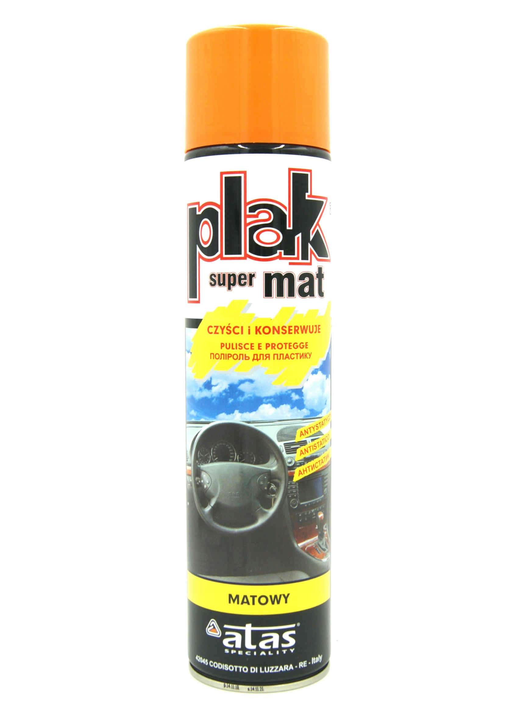

Atas Plak Do Kokpitu Mat Pomarańcza 600ml