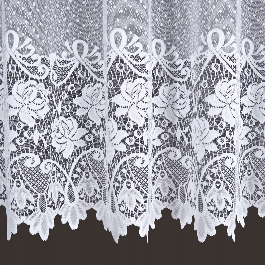 Firanka Firanki Żakardowa KWIATY wys 220 cm HIT !!