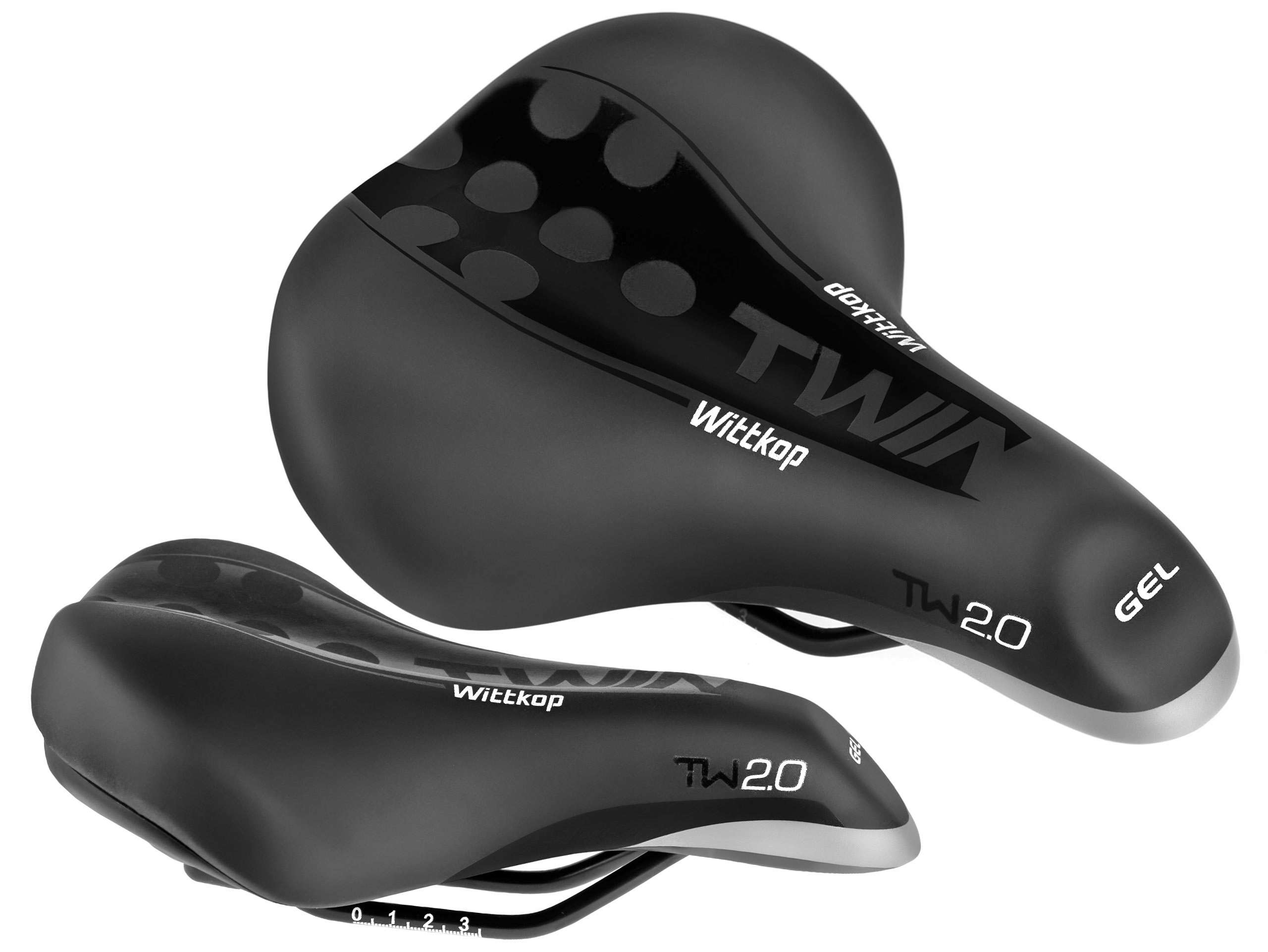 

Żelowe Siodełko Wittkop Twin 2.0 Mtb Treeking