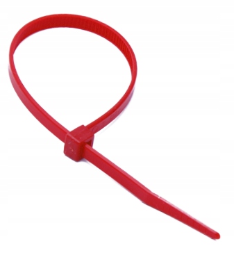 OPASKI ZACISKOWE TRYTKI TRYTKA 4,8x120 mm 100szt Kod producenta 4,8X120 CZERWONE